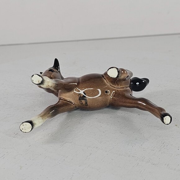 Beswick England Gambolling Foal Bay Figurine #996 Facing Left - Picture 7 of 8